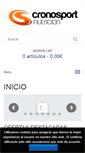 Mobile Screenshot of cronosportnutricion.com